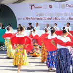 Encabeza Américo Villarreal desfile por el 114 Aniversario del Inicio de la Revolución Mexicana