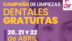 DIF Matamoros anuncia campaña gratuita de limpieza y empastes dentales