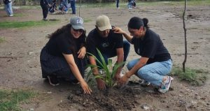 Campaña de reforestación fortalece el Parque Central de Matamoros
