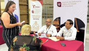 Acerca IDPET a asesoría jurídica gratuita a familias de Matamoros mediante “Martes en tu Colonia”